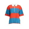 GANT POLO MANICHE CORTE DONNA ROSSO