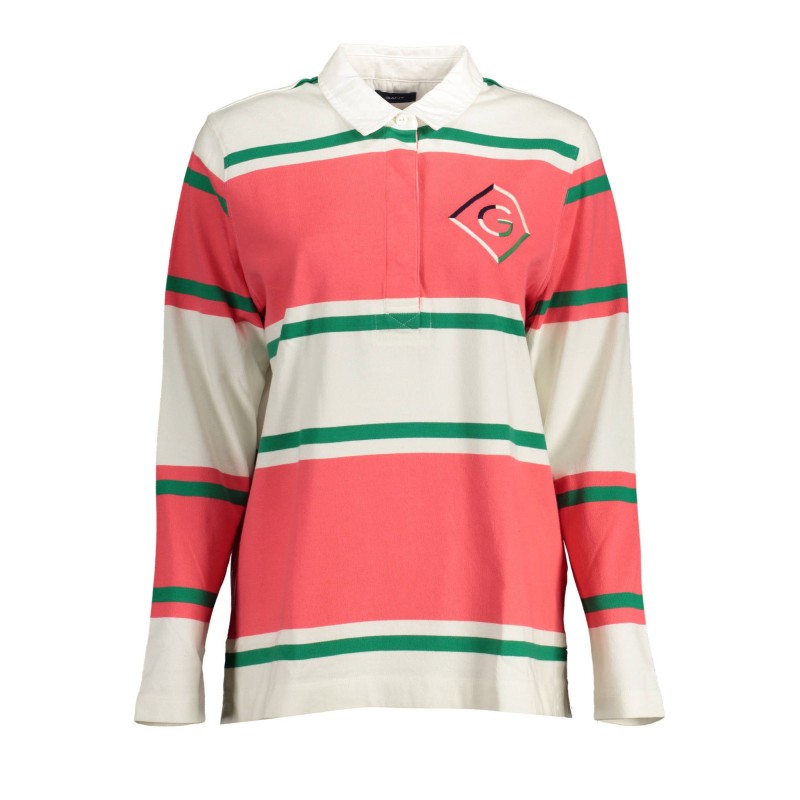 GANT POLO MANICHE LUNGHE DONNA ROSA GANT POLO MANICHE LUNGHE DONNA ROSA