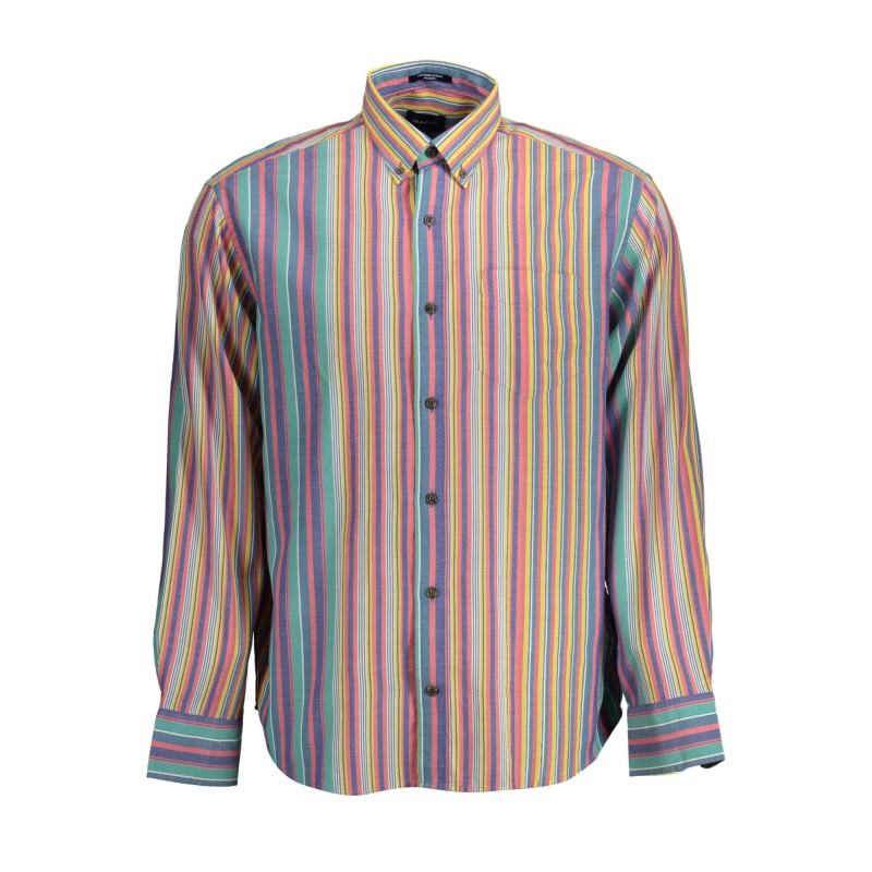 GANT CAMICIA MANICHE LUNGHE UOMO AZZURRO GANT CAMICIA MANICHE LUNGHE UOMO AZZURRO