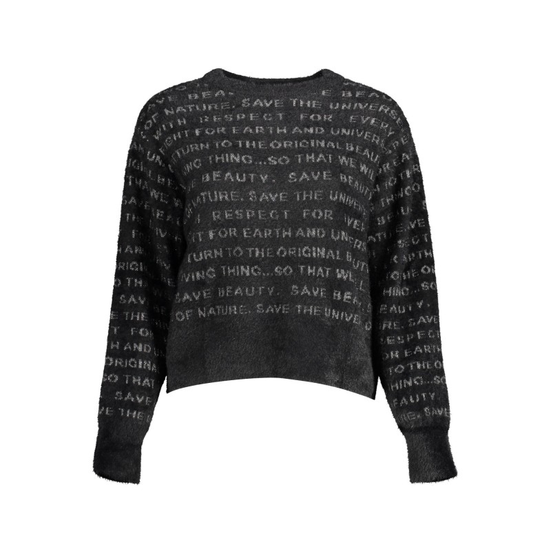 DESIGUAL MAGLIA DONNA NERO DESIGUAL MAGLIA DONNA NERO