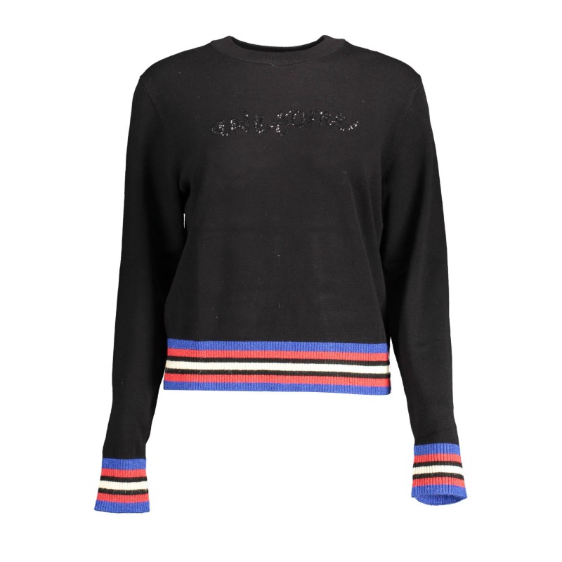 DESIGUAL MAGLIA DONNA NERO DESIGUAL MAGLIA DONNA NERO