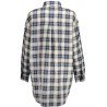 DESIGUAL CAMICIA MANICHE LUNGHE DONNA BLU