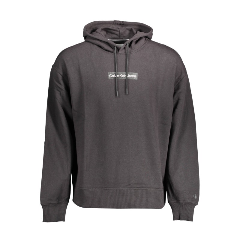 CALVIN KLEIN FELPA SENZA ZIP UOMO NERO CALVIN KLEIN FELPA SENZA ZIP UOMO NERO