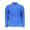 GIAN MARCO VENTURI FELPA CON ZIP UOMO BLU