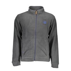 GIAN MARCO VENTURI FELPA CON ZIP UOMO BLU