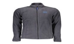 GIAN MARCO VENTURI FELPA CON ZIP UOMO BLU