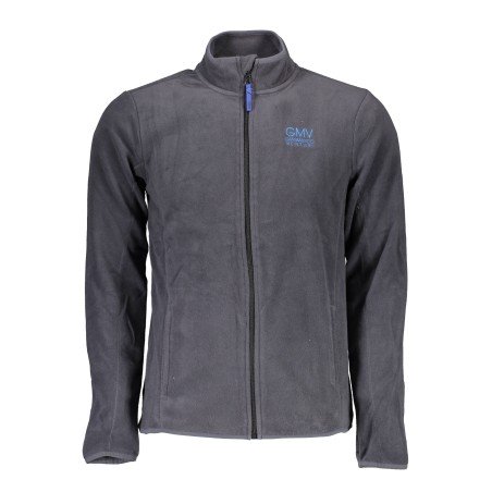 GIAN MARCO VENTURI FELPA CON ZIP UOMO BLU