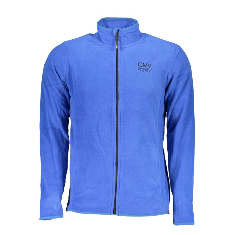 GIAN MARCO VENTURI FELPA CON ZIP UOMO BLU GIAN MARCO VENTURI FELPA CON ZIP UOMO BLU