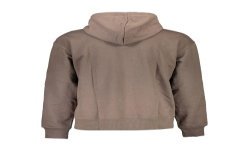 CALVIN KLEIN FELPA SENZA ZIP UOMO MARRONE