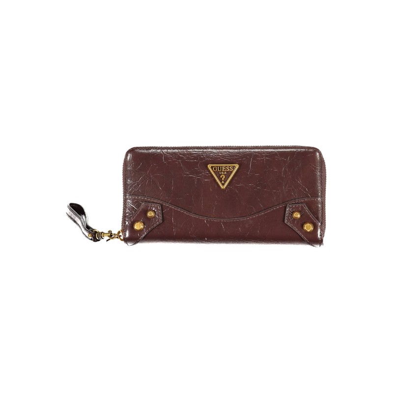 GUESS JEANS PORTAFOGLIO DONNA MARRONE GUESS JEANS PORTAFOGLIO DONNA MARRONE