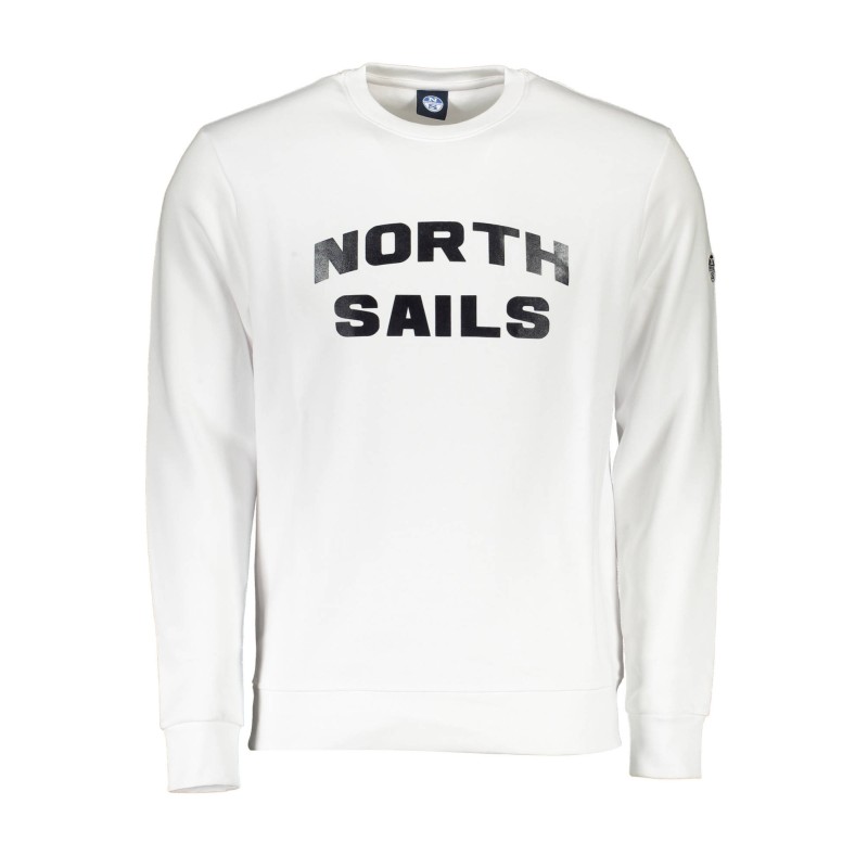 NORTH SAILS FELPA SENZA ZIP UOMO BIANCO NORTH SAILS FELPA SENZA ZIP UOMO BIANCO