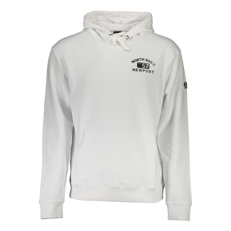 NORTH SAILS FELPA SENZA ZIP UOMO BIANCO NORTH SAILS FELPA SENZA ZIP UOMO BIANCO