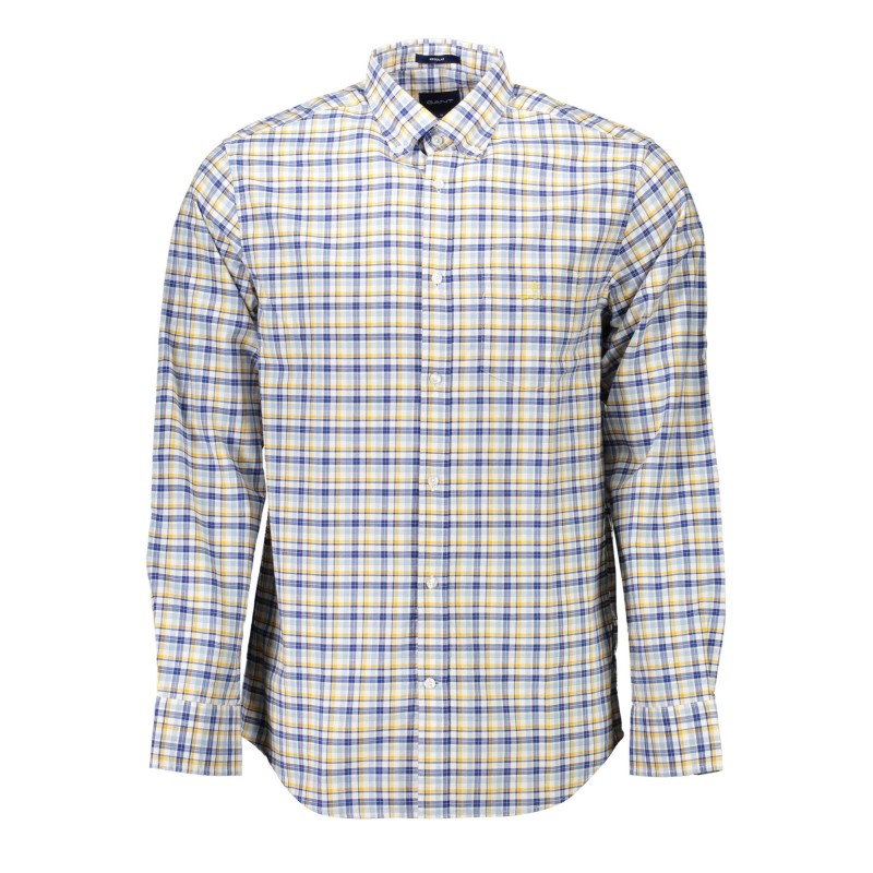 GANT CAMICIA MANICHE LUNGHE UOMO GIALLO