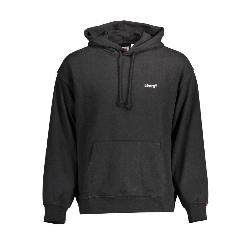 LEVI'S FELPA SENZA ZIP UOMO NERO LEVI'S FELPA SENZA ZIP UOMO NERO