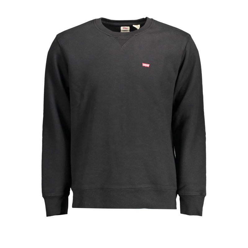 LEVI'S FELPA SENZA ZIP UOMO NERO LEVI'S FELPA SENZA ZIP UOMO NERO