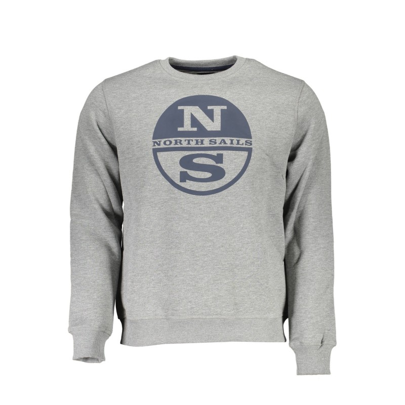 NORTH SAILS FELPA SENZA ZIP UOMO GRIGIO NORTH SAILS FELPA SENZA ZIP UOMO GRIGIO