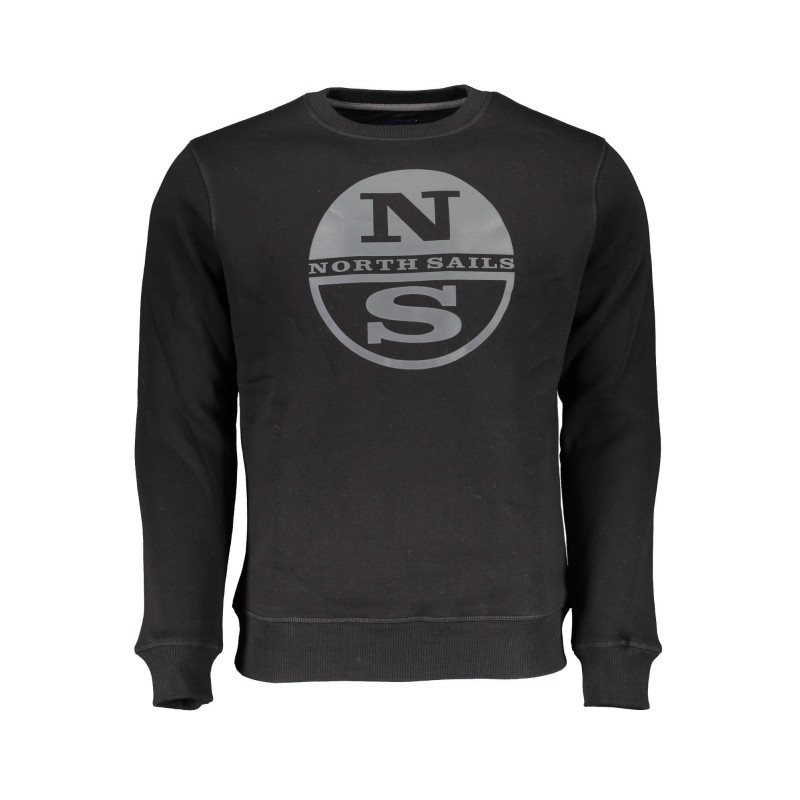 NORTH SAILS FELPA SENZA ZIP UOMO NERO NORTH SAILS FELPA SENZA ZIP UOMO NERO