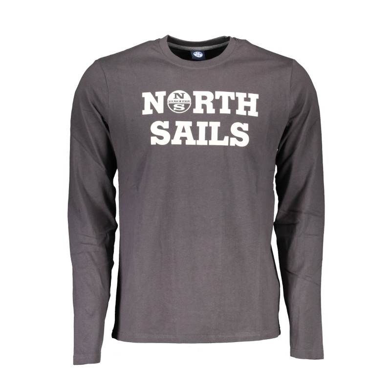 NORTH SAILS T-SHIRT MANICHE LUNGHE UOMO GRIGIO NORTH SAILS T-SHIRT MANICHE LUNGHE UOMO GRIGIO