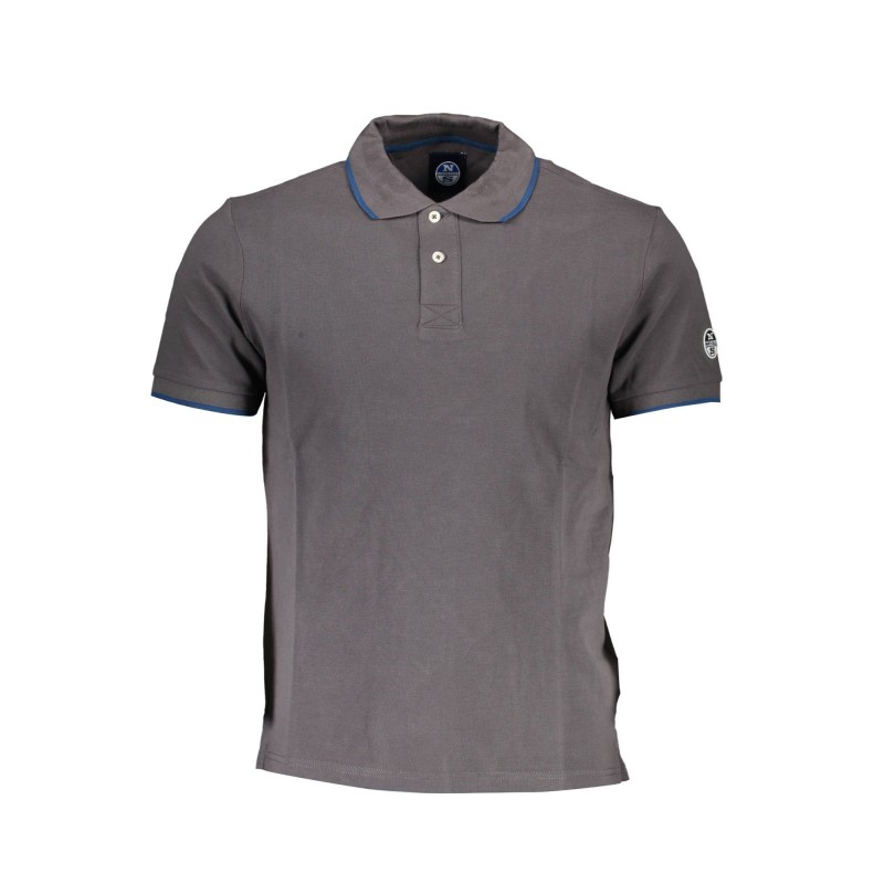 NORTH SAILS POLO MANICHE CORTE UOMO GRIGIO NORTH SAILS POLO MANICHE CORTE UOMO GRIGIO