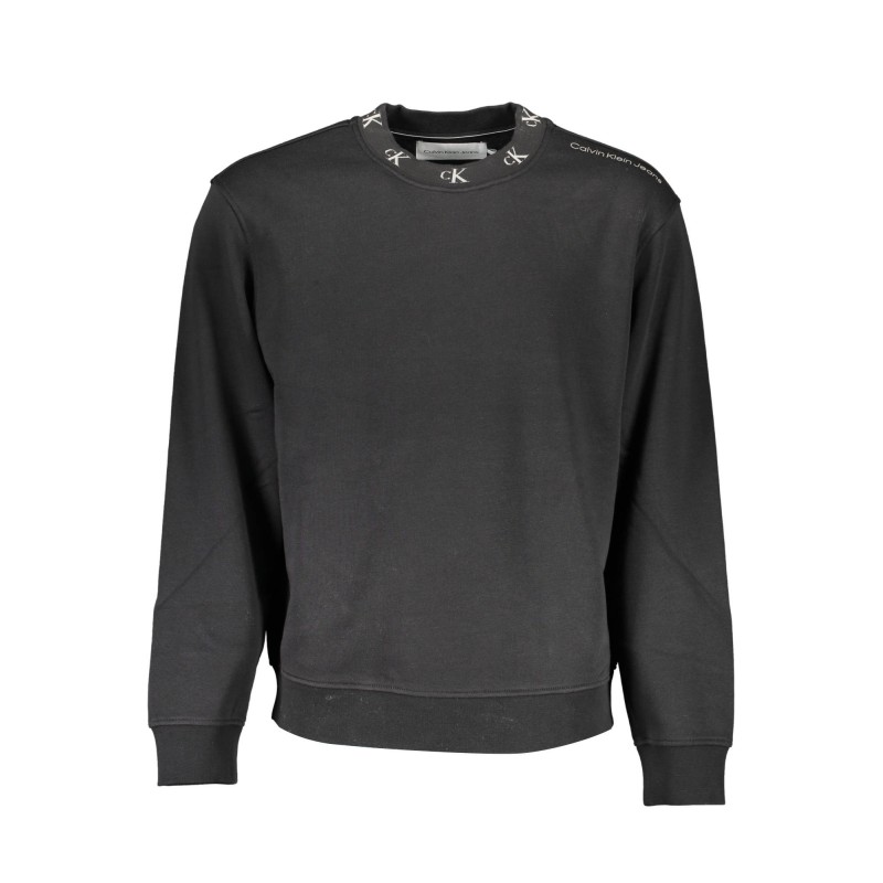 CALVIN KLEIN FELPA SENZA ZIP UOMO NERO CALVIN KLEIN FELPA SENZA ZIP UOMO NERO