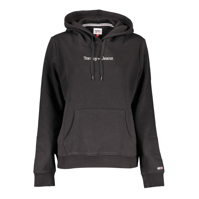 TOMMY HILFIGER FELPA SENZA ZIP DONNA NERO TOMMY HILFIGER FELPA SENZA ZIP DONNA NERO