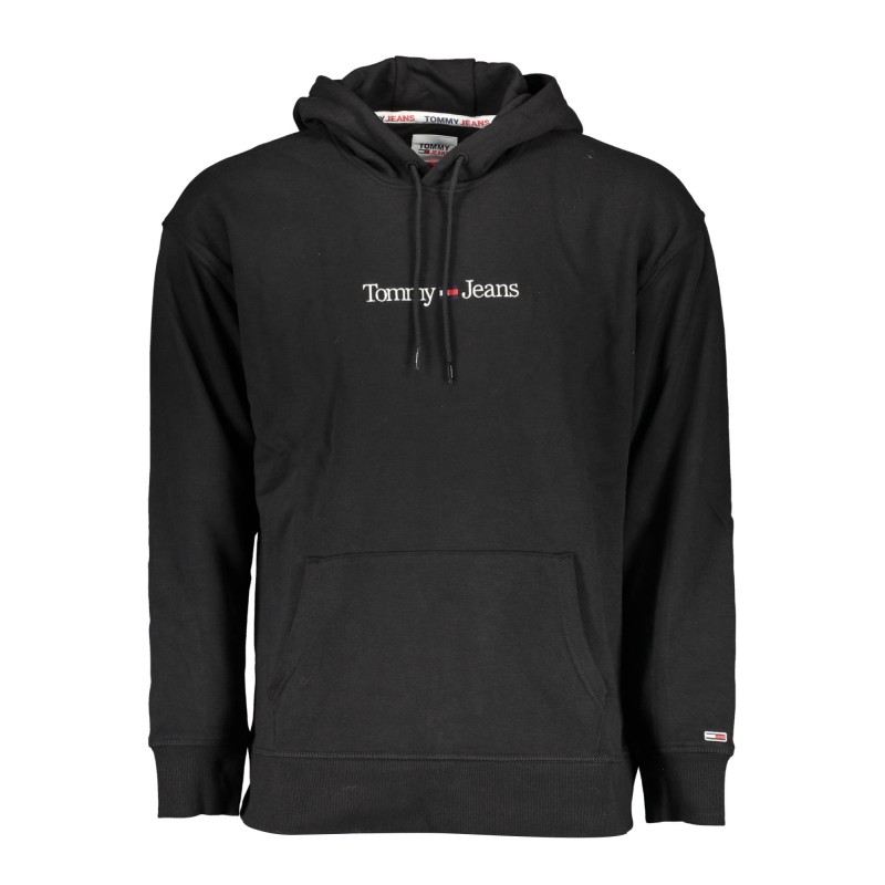 TOMMY HILFIGER FELPA SENZA ZIP UOMO NERO TOMMY HILFIGER FELPA SENZA ZIP UOMO NERO