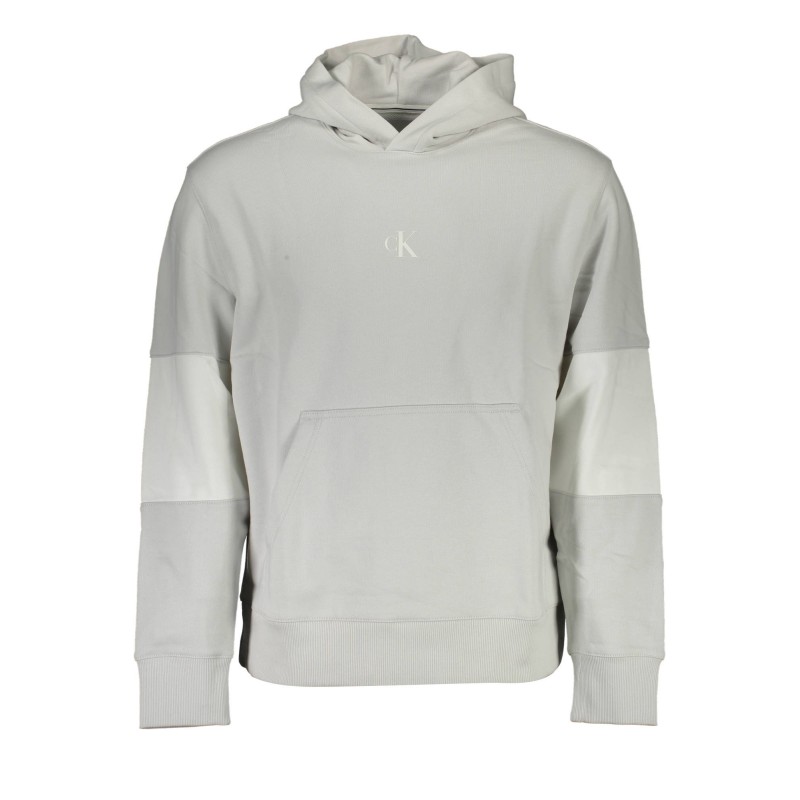 CALVIN KLEIN FELPA SENZA ZIP UOMO GRIGIO CALVIN KLEIN FELPA SENZA ZIP UOMO GRIGIO