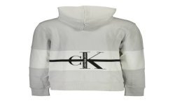 CALVIN KLEIN FELPA SENZA ZIP UOMO GRIGIO
