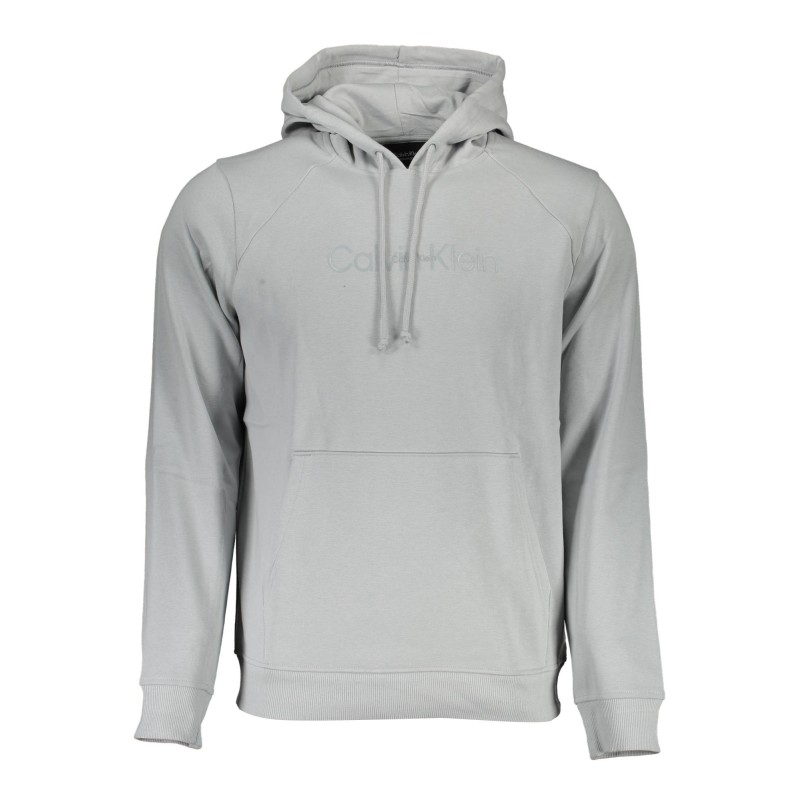 CALVIN KLEIN FELPA SENZA ZIP UOMO GRIGIO CALVIN KLEIN FELPA SENZA ZIP UOMO GRIGIO