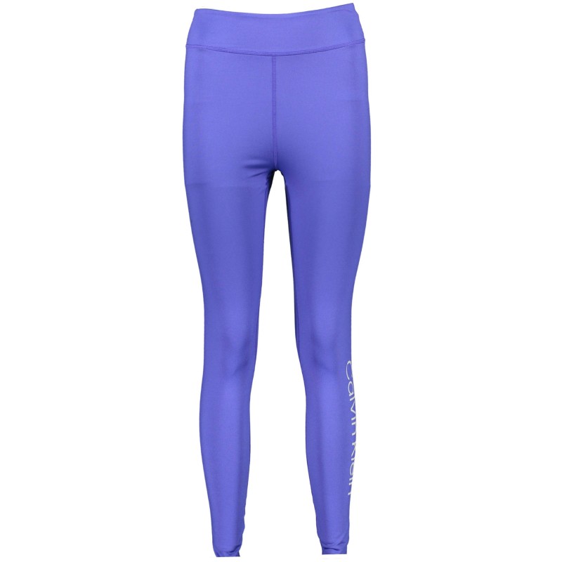 CALVIN KLEIN LEGGINS DONNA BLU CALVIN KLEIN LEGGINS DONNA BLU