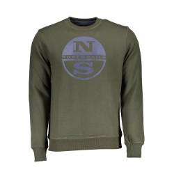 NORTH SAILS FELPA SENZA ZIP UOMO VERDE