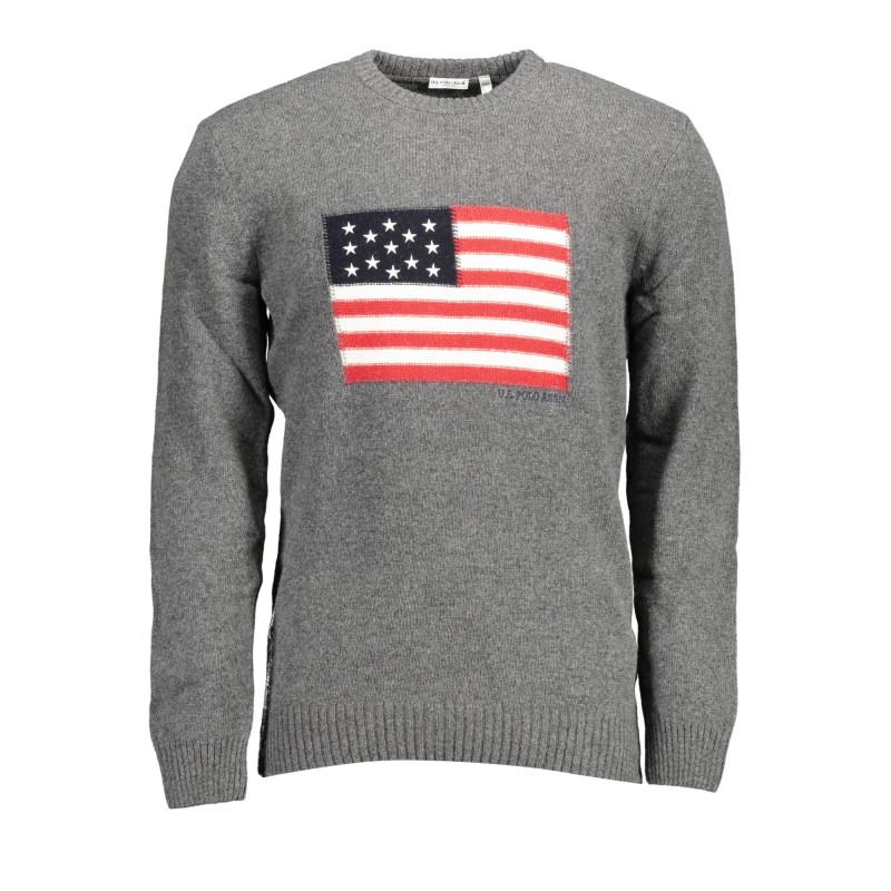 U.S. POLO MAGLIONE UOMO GRIGIO U.S. POLO MAGLIONE UOMO GRIGIO