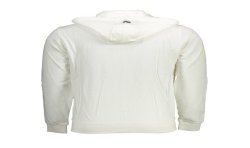 U.S. POLO FELPA CON ZIP UOMO BIANCO