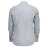 U.S. POLO CAMICIA MANICHE LUNGHE UOMO AZZURRO