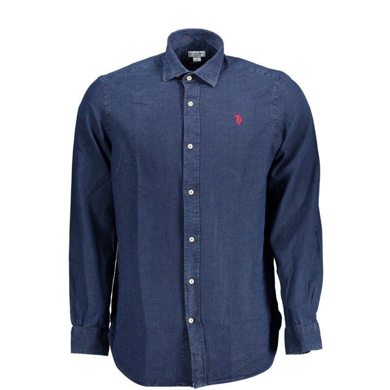 U.S. POLO CAMICIA MANICHE LUNGHE UOMO BLU U.S. POLO CAMICIA MANICHE LUNGHE UOMO BLU