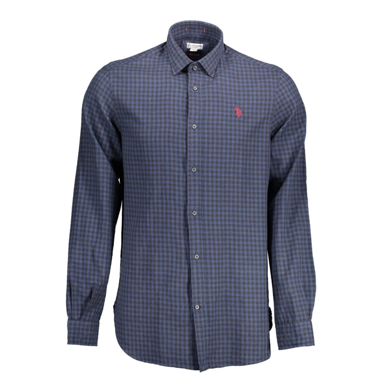 U.S. POLO CAMICIA MANICHE LUNGHE UOMO BLU U.S. POLO CAMICIA MANICHE LUNGHE UOMO BLU