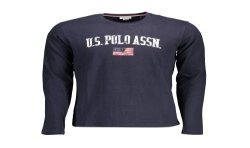 U.S. POLO T-SHIRT MANICHE LUNGHE UOMO BLU