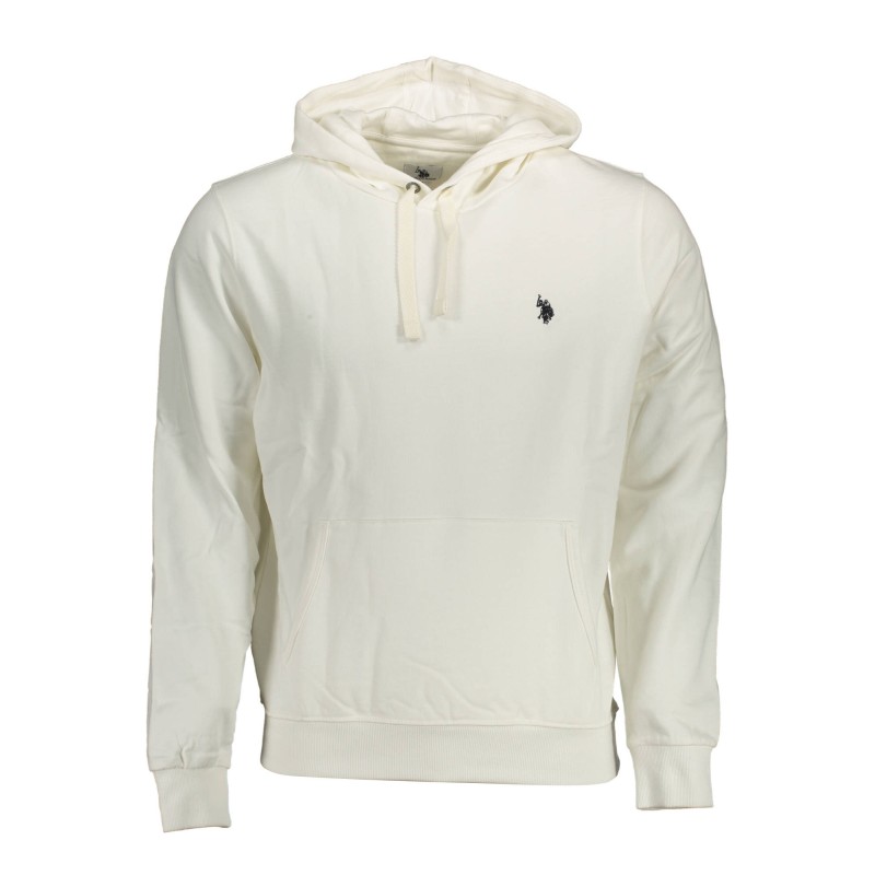 U.S. POLO FELPA SENZA ZIP UOMO BIANCO U.S. POLO FELPA SENZA ZIP UOMO BIANCO