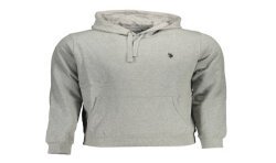 U.S. POLO FELPA SENZA ZIP UOMO GRIGIO