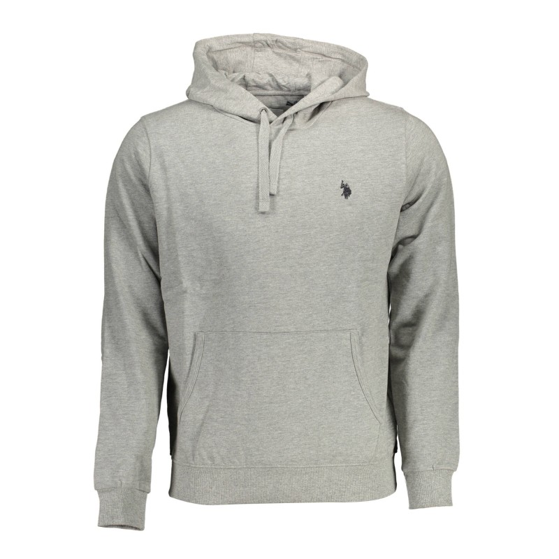 U.S. POLO FELPA SENZA ZIP UOMO GRIGIO U.S. POLO FELPA SENZA ZIP UOMO GRIGIO