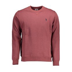 U.S. POLO FELPA SENZA ZIP UOMO VIOLA