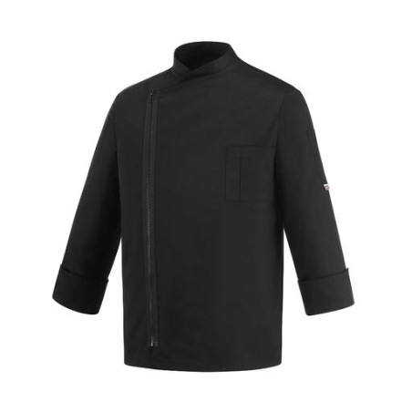 Giacca unisex Zip - 100% Microfiber - Black