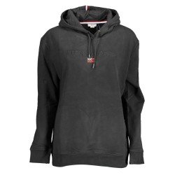 U.S. POLO FELPA SENZA ZIP DONNA NERO
