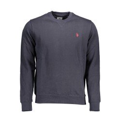 U.S. POLO FELPA SENZA ZIP UOMO BLU