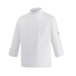 Giacca unisex Zip - 100% Microfiber - White