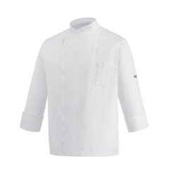Giacca unisex Zip - 100% Microfiber - White