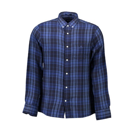 GANT CAMICIA MANICHE LUNGHE UOMO BLU