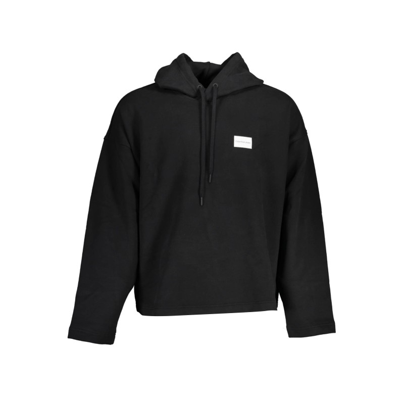 CALVIN KLEIN FELPA SENZA ZIP UOMO NERO CALVIN KLEIN FELPA SENZA ZIP UOMO NERO