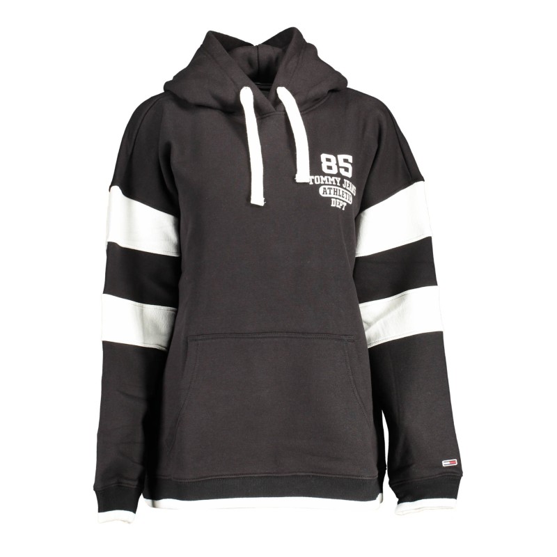 TOMMY HILFIGER FELPA SENZA ZIP DONNA NERO TOMMY HILFIGER FELPA SENZA ZIP DONNA NERO