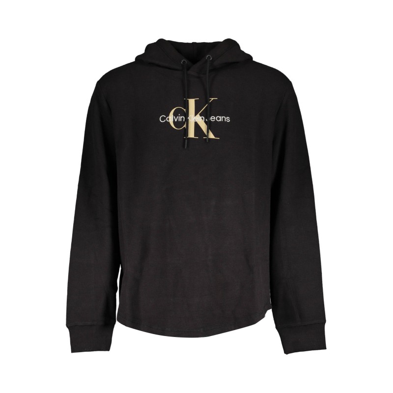 CALVIN KLEIN FELPA SENZA ZIP UOMO NERO CALVIN KLEIN FELPA SENZA ZIP UOMO NERO